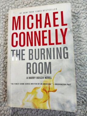Michael Connelly The Burning Room Paperback Harry Bosch Novel Grand Central